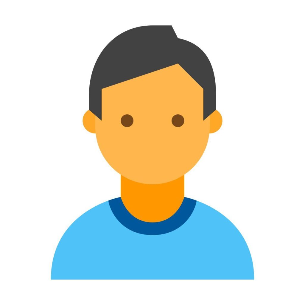 person icon in color style