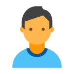 person icon in color style